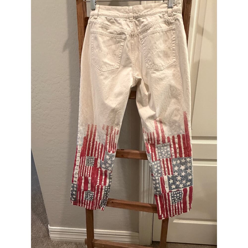Vintage Tommy Hilfiger jeans with American Flag detail-Size 2 - Picture 5 of 5
